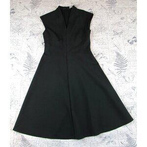 MM LaFleur Ruth Dress Lt Scuba Fit & Flare in forest green womens sz 0P